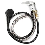 1セットシャンプーベッドチェア蛇口+ホースサロン付きシャワーヘッドバスボウルシンク蛇口 洗面用蛇口