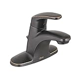 American Standard 7075005.278 Colony Pro SLセンターセットLess Drain with、、、Legacyブロンズ