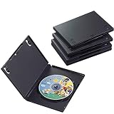 エレコム トールケース DVD BD 対応 標準サイズ 1枚収納 5個セット CCD-DVD02BK