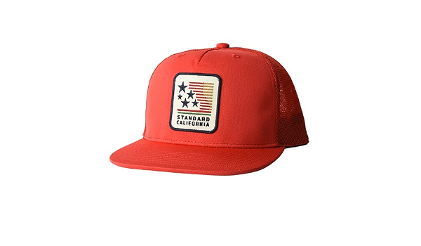 Amazon スタンダードカリフォルニア Standard California Sd Cal Mesh Cap レッド キャップ 通販