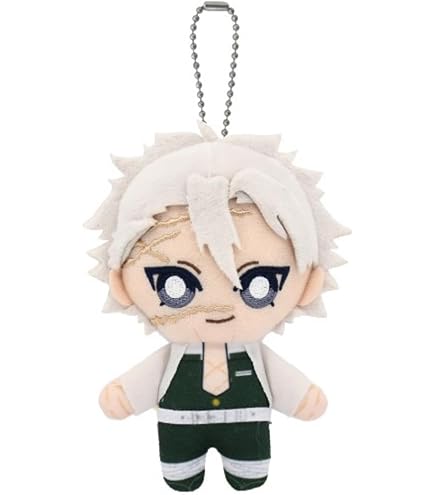 Amazon.co.jp: 鬼滅の刃 不死川玄弥 Chibiぬいマスコット : おもちゃ