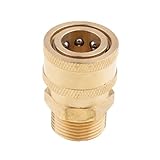 B Baosity クイック　コネクト　カプラー　高圧洗浄機用　NPT〜 M22