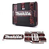 ラップグレード (WRAPGRADE) マキタ TD002/TD003用 ケースアクセントカラーステッカー (スラッシュロックマグマ)