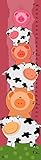 Green Leaf Art Growth Chart, Stacked Pigs and Cows [並行輸入品]