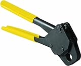 Viega 41723 PureFlow 1 / 2インチゼロLeadコンパクト角度付きPexクリンプハンドツールイエローハンドル