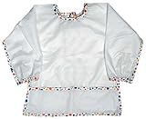 Raindrops Long Sleeve Water Repellant Toddler Bib-Dots, Multi by Raindrops [並行輸入品]