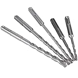 5 - 2 ピット 2 スロット SDS シャンク電動ハンマードリルビットの設定を 5 mm 6 mm 8 mm 10 mm X 4 V 9