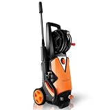 SereneLife Pure Clean Pressure Washer Cleaner With水ホースリール