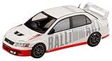 HJ64 1/64 三菱ランサーエボリューション 7 GSR RALLIART スコーティアホワイト 完成品