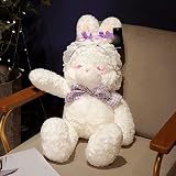 ウサギ ぬいぐるみ 抱き枕 ふわふわ プレゼント ロリタ ウサギぬいぐるみ アニマル 動物 おもちゃ クッション 添い寝枕 多機能 癒される ぬいぐるみ 可愛い 柔らかい スタイル03 背当て 癒し系 柔らか 置物 バレンタインデー 縫い包み 56cm お誕生日 プレゼント