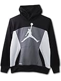 (Jordan)ジョーダン キッズ/ジュニア Jumpman Hoodie パーカー (黒ダークグレイ, キッズサイズ：S)