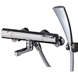 TOTO 浴室用水栓 吐水パイプ70mm TMGG40SEC (エアインシャワー・めっき角型)