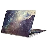 MacBook Air 13インチ 2022～2025 M2 / M3 / M4 用 スキンシール モデル A2681 / A3113 / A3240 igsticker マックブック エア Mac 13" inch 用シール フィルム ステッカー 006247 夜空 月 イラスト