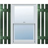 Builders Choice EVB12043GR シャッター 12インチ x 43インチ グリーン