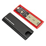M.2 NVME SSD エンクロージャ、10Gbps USB 3.1 Gen2 から NVME PCIe M キー ソリッド ステート ドライブ外部エンクロージャ、M.2 SATA NVMe 2230/2242/2260/2280 SSD をサポート 黒