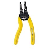 Ideal Industries Reflex Premium T-Stripper Wire Stripper, T-7, 22-30 AWG Solid Wire, 24-32 AWG Stran