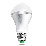 Newtion LEDセンサーライト 人感 センサーライト E26 7W自動点灯 超省エネ 昼白色