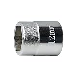 FLAG(フラッグ）超ショートソケット12mm 6ポイント 差込角3/8"(9.5mm) 永久保証 STRAIGHT/10-11712