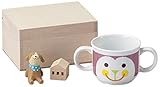三郷陶器 カデュー アンファン 両手マグカップ(どうぶつ) 6767-11