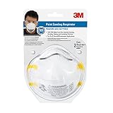 3M Paint Sanding Respirator, Non-Valved Respirator, 2-Pack by 3M