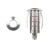 WAC Lighting 1021-30SS 1" Inground LED 12V Round Indicator LightStainless Steel [並行輸入品]
