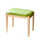 グリーン／スツール 収納 木製 ボックス イス 椅子 いす チェア チェアー 長方形型 木 オットマン リビングチェア スタッキング アンティーク シンプル 北欧 カラフル