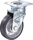 [3092551]ハンマー　Ｊ型自在　ＳＰ付　ゴム車Ｂ入り１２５ｍｍ 413JRBB125BAR01