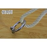 TRUSCO(トラスコ) 丸カンスクリュー ステンレス製 3mm (1個=1袋) TMS-3M