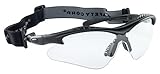 SAS Safety 5512-01 Vulcan Safety Glasses with Clear Lens, Black by SAS Safety