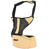 lanova ウエストキャリー 新生児用品 抱っこひも 夏も通気性良い抱っこ紐 簡単抱っこ紐 ベージュ