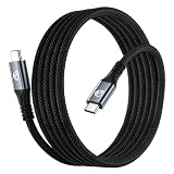 UseBean 240W USB C & USB Cケーブル1M、USBC 3.2 Gen 2 20Gbps データ転送 4K/60Hz 映像出力、Type C to C 48V/5A PD急速充電コード、iPhone 17 16、iPad Mini 6/ Pro、MacBook Pro M4、Galaxy S25/S24、Sony、Pixel等Type-c機種対応