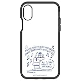 グルマンディーズ iPhone X (5.8インチ)ケース ピーナッツ IIIIfi+ (R) (イーフィット)ソング sng-200c