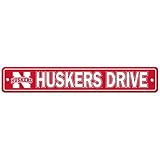 Nebraska CornhuskersプラスチックStreet Sign