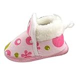 Zhhlinyuan 安定した品質 Unisex ベビー Girls Boys Soft Sole Anti-Slip Toddler Warm Cotton Shoes XM-2