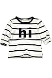 （シモンヌ）SIMONNE ベビー キッズ ボーダー 長袖 Tシャツ hi 70～110 (04:100cm)