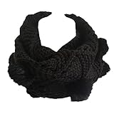 Snoneキッズ スヌード ニット ネックウォーマー 子ども マフラー ストール 秋 冬 かわいい 毛玉付き ベビー 防寒 ふわふわ あったか ファッション 男の子 女の子 おしゃれ