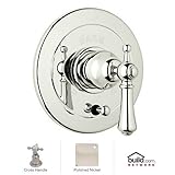 Rohl U.7700X-PN Ac407Lm-Stn Perrin and Rowe Georgian Bath and Shower Valve Trim by Rohl