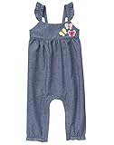 Gymboree Baby Toddler Girls' Butterfly Romper Chambray 12-18 Months [並行輸入品]