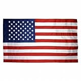 Annin Flagmakers 21100 3 ft. x 5 ft. Nylon-Glo US Indoor Flag with Pole Hem