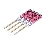 六角ドライバーセット 1.5MM 2.0MM 2.5MM 3.0MM 四本セット アルミニウム合金 精密工具ゲーム おもちゃ修理用