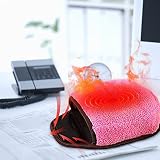 PUERI ハンドウォーマー 加熱マウスパッド マウスパッド 電気あんか ヒーター内蔵 コンピューター用 機能 手冷え対策 保温 防寒 手を暖かく保つ ポカポカ 自宅 職場 USB加熱マウスパッド 作業用 事務用品 コンピュータアクセサリ
