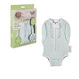 Woombie Summer Onesie, Mint O's, Newborn 5-13 Lbs