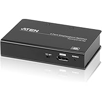 Amazon | ATEN VS192 DisplayPort 2分配器(4K@60Hz対応) | ATEN