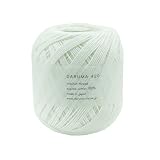 横田 DARUMA レース糸 #20 col.1 ホワイト 系 50g 約210m 3玉セット 01-2270