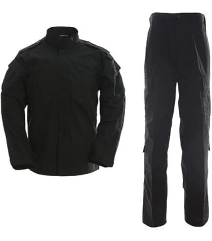 Amazon | 米軍実物97年デッドストックBDUカーゴ パンツ黒