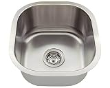 Polaris Sinks P6171-16 Stainless Steel Bar Sink [並行輸入品]