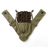 【キューズベリー】 ヘッドカバー付き 抱っこ紐 オリーブグリーン フリーサイズ