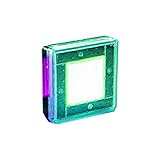 MIRAIS 2WAY スクウェアLEDライト 埋め込み式 スタンド式 ソーラー 太陽光パネル 自動点灯 照明 ガーデニング 用品 防犯 (グリーン) MR-MD303-GR