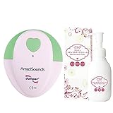 胎児超音波心音計 エンジェルサウンズ Angelsounds JPD-100S (グリーン+妊娠線予防クリーム)