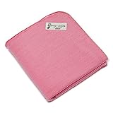 Sweet Cheeksメリノベビー女の子おくるみブランケット100 %ニュージーランドメリノウール カラー: ピンク